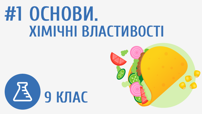 Основи. Хімічні властивості