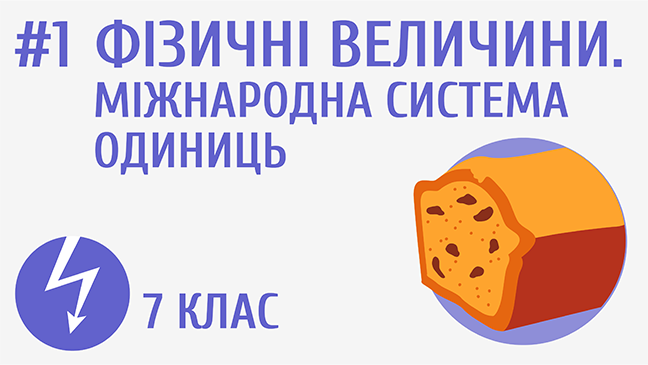 Фізичні величини. Міжнародна система одиниць