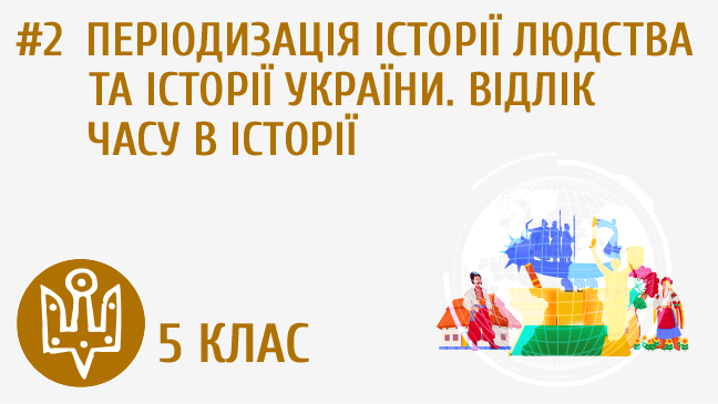 Періодизація історії людства та історії України