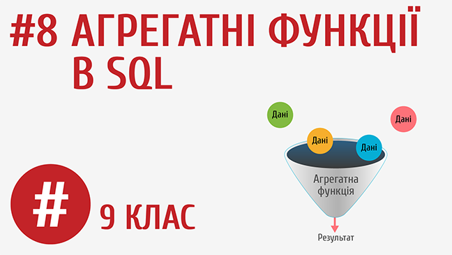Агрегатні функції в SQL