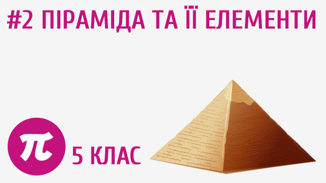 Піраміда та її елементи