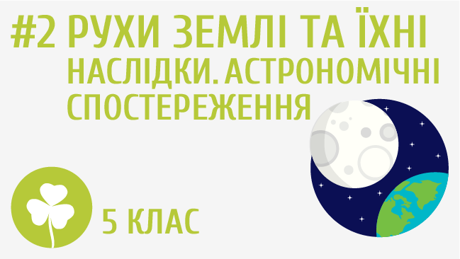 Рухи Землі та їхні наслідки. Астрономічні спостереження