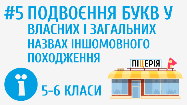 Подвоєння букв у власних і загальних назвах іншомовного походження